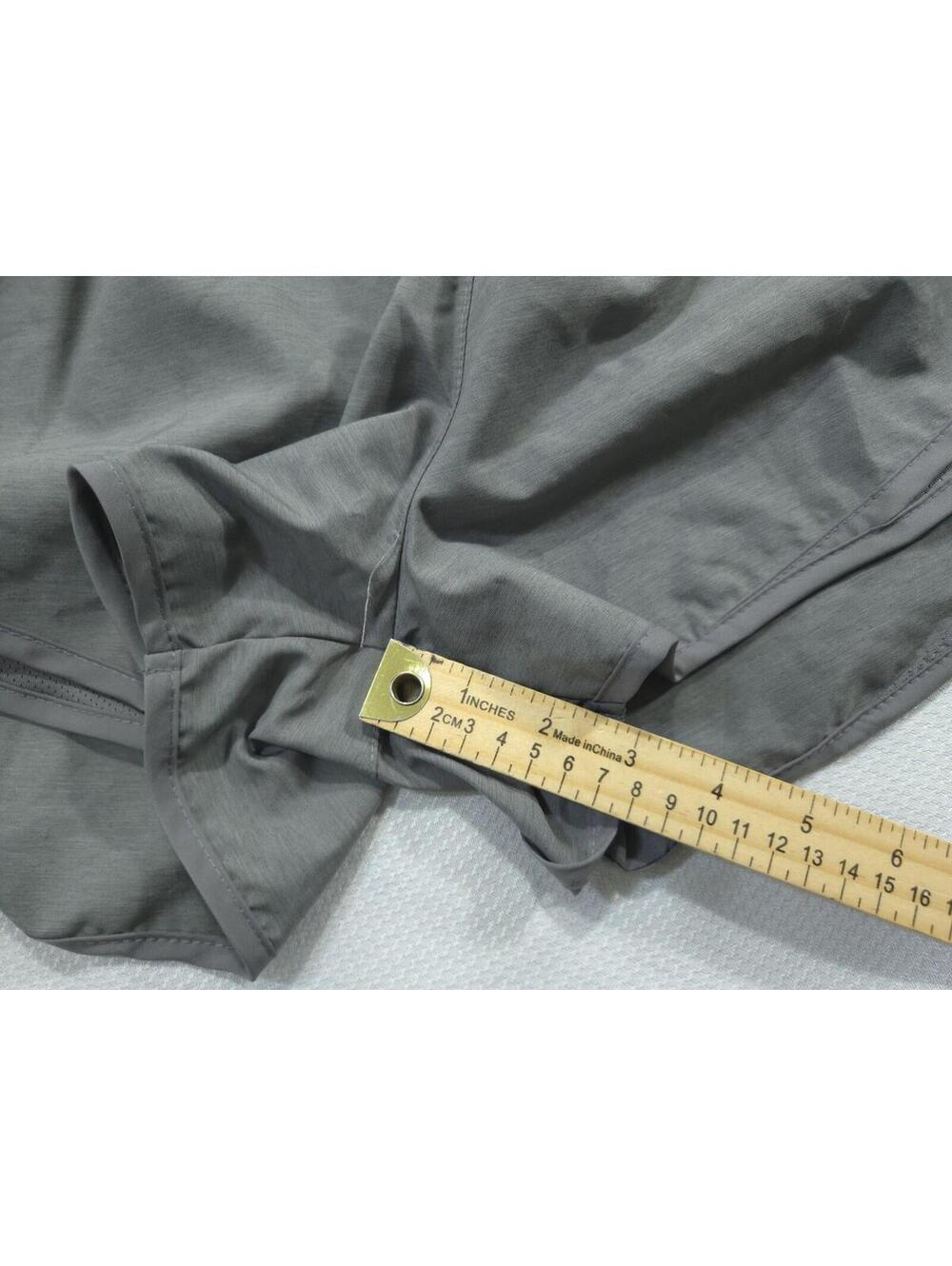 NWT Nike Tempo Shorts Womens Large Gray Dri-Fit Running Brief Lined Gunsmoke - Picture 5 of 8